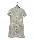 TORY BURCHトリーバーチ）の古着「シャツワンピース」｜ベージュ