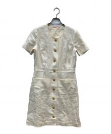 TORY BURCH（トリーバーチ）の古着「シャツワンピース」｜ベージュ