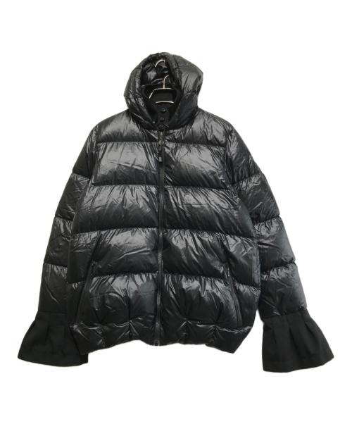 SNOWMAN NEW YORK（スノーマンニューヨーク）SNOWMAN NEW YORK (スノーマンニューヨーク) 【700フィルパワー】ミディアム丈 ダウンジャケット HELLO（Single Zip） ブラック サイズ:Lの古着・服飾アイテム