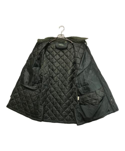 Barbour（バブアー）Barbour (バブアー) 古着ロゴ刺繍キルティングジャケット オリーブ サイズ:Mの古着・服飾アイテム