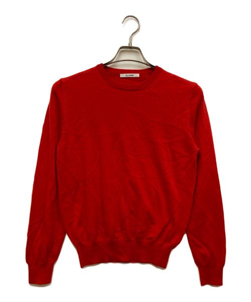 SLOANE（スローン）SLOANE (スローン) 14G天竺 エクストラファインメリノウール クルーネック レッド サイズ:SIZE 2の古着・服飾アイテム
