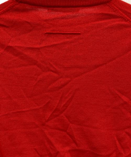 SLOANE（スローン）SLOANE (スローン) 14G天竺 エクストラファインメリノウール クルーネック レッド サイズ:SIZE 2の古着・服飾アイテム
