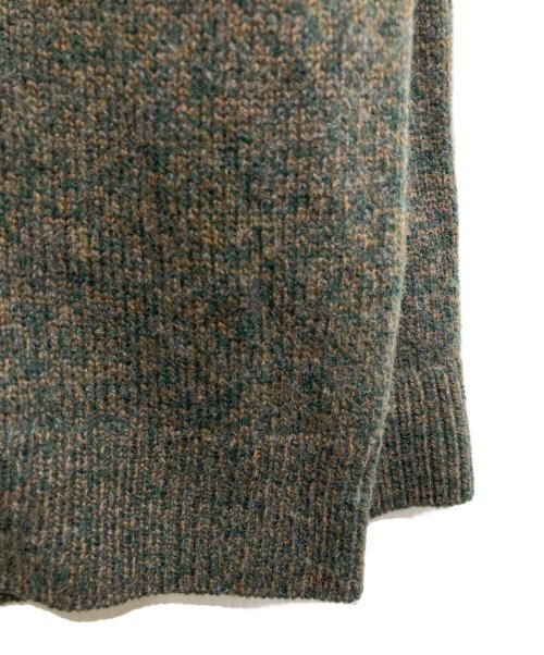 ATON（エイトン）ATON (エイトン) Vネックニット グリーン サイズ:2の古着・服飾アイテム