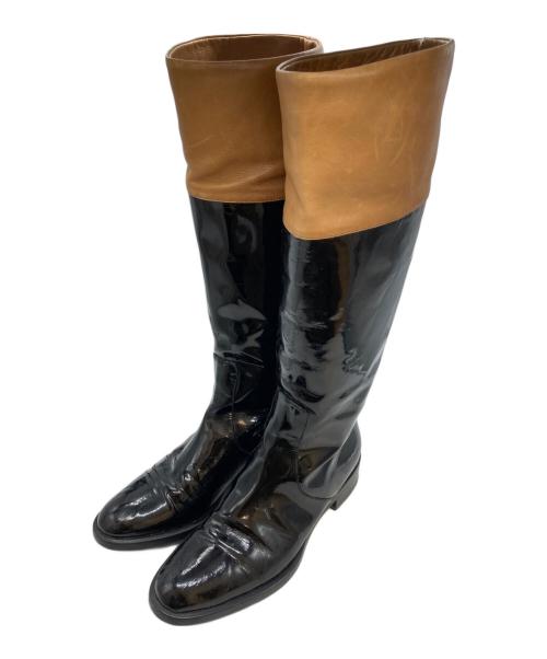 Gianvito Rossi（ジャンヴィト ロッシ）Gianvito Rossi (ジャンヴィト・ロッシ) ロングブーツ ブラック サイズ:SIZE 361/2の古着・服飾アイテム