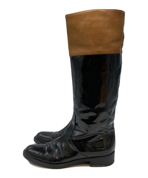 Gianvito Rossi（ジャンヴィト ロッシ）Gianvito Rossi (ジャンヴィト・ロッシ) ロングブーツ ブラック サイズ:SIZE 361/2の古着・服飾アイテム