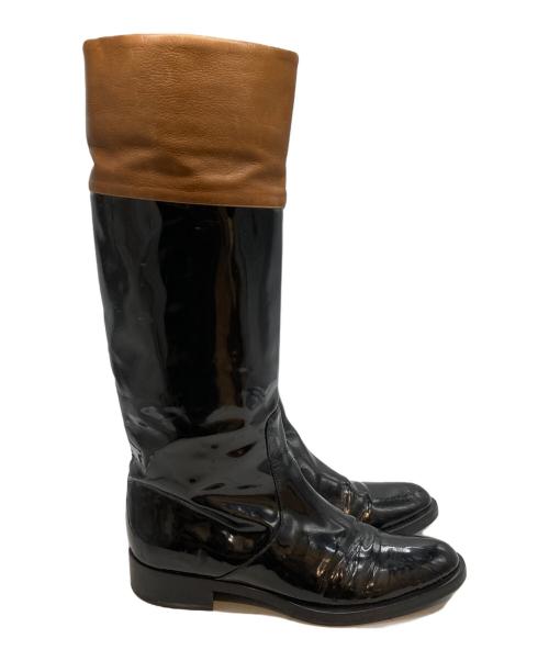 Gianvito Rossi（ジャンヴィト ロッシ）Gianvito Rossi (ジャンヴィト・ロッシ) ロングブーツ ブラック サイズ:SIZE 361/2の古着・服飾アイテム