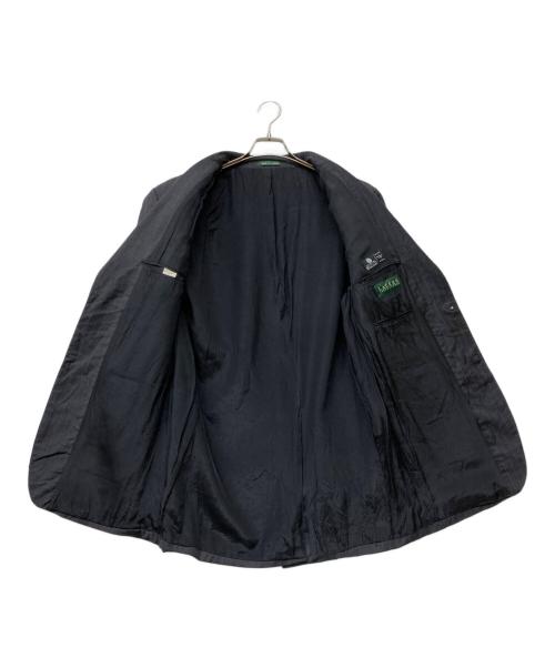 LAUREN RALPH LAUREN（ローレンラルフローレン）LAUREN RALPH LAUREN (ローレンラルフローレン) カナダ製 80s ヴィンテージ 2Bシングルブレストウールストライプジャケット グレー サイズ:-の古着・服飾アイテム