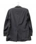 LAUREN RALPH LAUREN (ローレンラルフローレン) カナダ製 80s ヴィンテージ 2Bシングルブレストウールストライプジャケット グレー サイズ:-：4500円