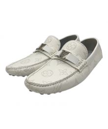 LOUIS VUITTON（ルイ ヴィトン）の古着「モノグラムマヒナドライビングシューズ」｜ホワイト