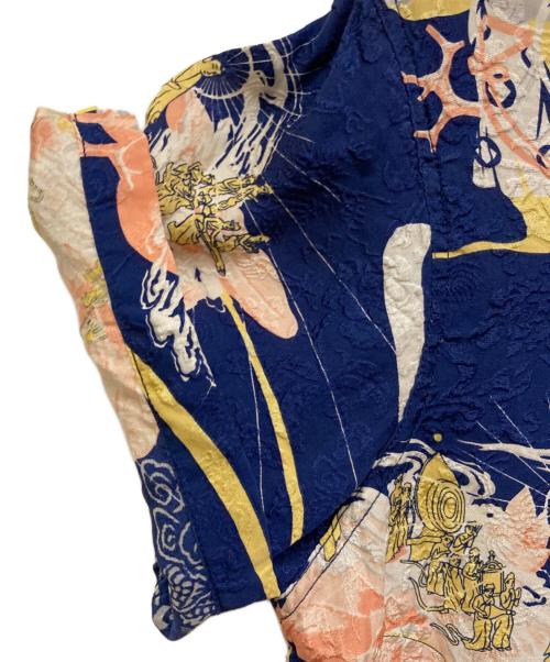 Pherrow's（フェローズ）PHERROW'S (フェローズ) 天上界 マヒマヒライダーシルクアロハシャツ ネイビー サイズ:SIZE Mの古着・服飾アイテム