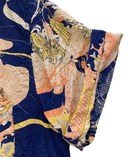 Pherrow's（フェローズ）PHERROW'S (フェローズ) 天上界 マヒマヒライダーシルクアロハシャツ ネイビー サイズ:SIZE Mの古着・服飾アイテム