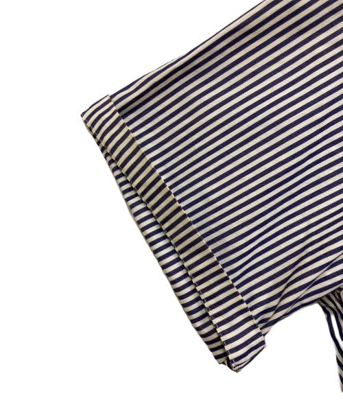 COMME des GARCONS HOMME（コムデギャルソン オム）COMME des GARCONS HOMME (コムデギャルソン オム) 00'sアーカイブストライプシャツ ホワイト×ネイビー サイズ:SIZE SSの古着・服飾アイテム