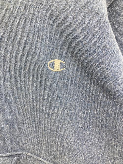 Champion REVERSE WEAVE（チャンピオン リバース ウィーブ）Champion REVERSE WEAVE (チャンピオン リバース ウィーブ) ロゴパーカー スカイブルー サイズ:Mの古着・服飾アイテム
