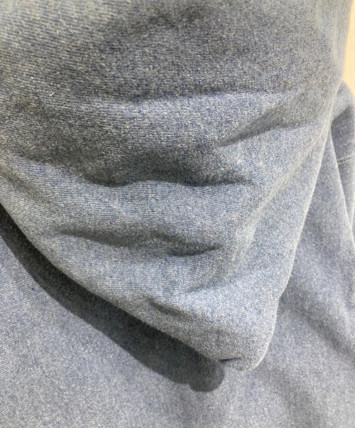 Champion REVERSE WEAVE（チャンピオン リバース ウィーブ）Champion REVERSE WEAVE (チャンピオン リバース ウィーブ) ロゴパーカー スカイブルー サイズ:Mの古着・服飾アイテム