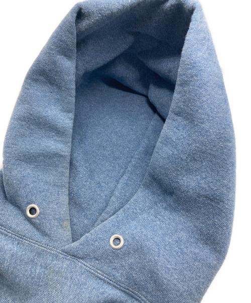Champion REVERSE WEAVE（チャンピオン リバース ウィーブ）Champion REVERSE WEAVE (チャンピオン リバース ウィーブ) ロゴパーカー スカイブルー サイズ:Mの古着・服飾アイテム