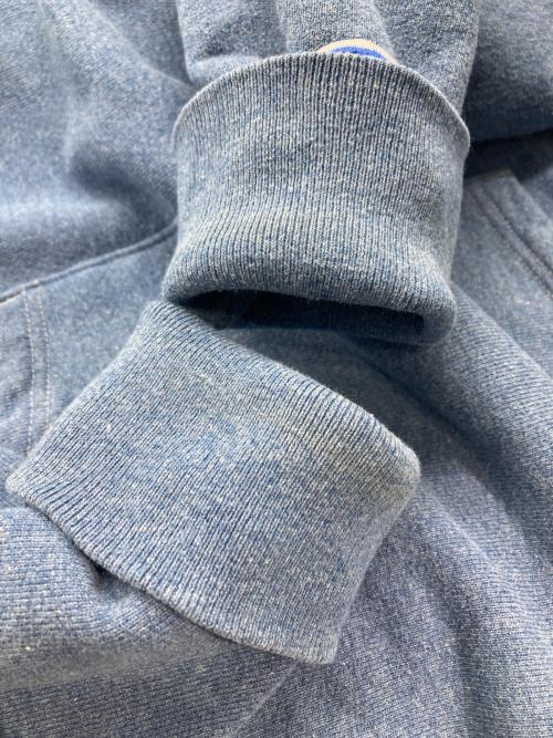 Champion REVERSE WEAVE（チャンピオン リバース ウィーブ）Champion REVERSE WEAVE (チャンピオン リバース ウィーブ) ロゴパーカー スカイブルー サイズ:Mの古着・服飾アイテム