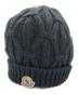 MONCLER（モンクレール）の古着「ニット帽」｜ブラック