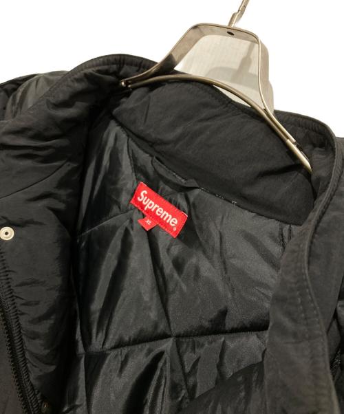 SUPREME（シュプリーム）SUPREME (シュプリーム) 19AW Pinstripe Panel Sports Parka/ダウンコート ブラック サイズ:XLの古着・服飾アイテム