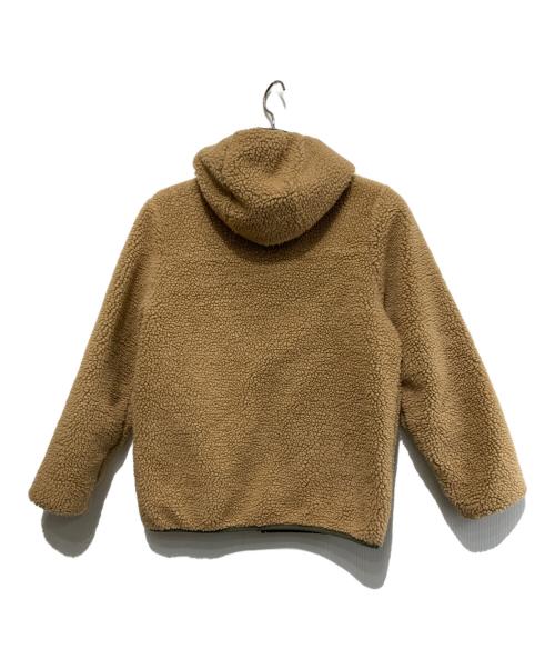 Patagonia（パタゴニア）Patagonia (パタゴニア) キッズリバーシブルレディフリースジャケット ブラウン×カーキ サイズ:XLの古着・服飾アイテム