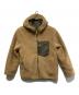 Patagonia（パタゴニア）の古着「キッズリバーシブルレディフリースジャケット」｜ブラウン×カーキ