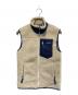 Patagonia（パタゴニア）の古着「Classic Retro-X Vest」｜アイボリー×ブルー
