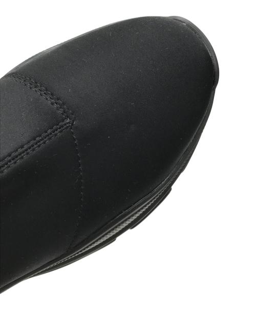 YELLO（イエロ）YELLO (イエロー) TOKYO BLACK DOUBLE SNEAKER SHORT BOOTS ブラック サイズ:Lの古着・服飾アイテム