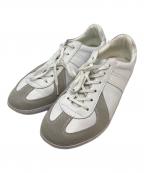 BW-SPORTビーダブルスポーツ）の古着「ジャーマントレーナースニーカー」｜ホワイト