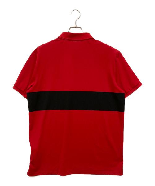 POLO RALPH LAUREN（ポロ・ラルフローレン）POLO RALPH LAUREN (ポロ・ラルフローレン) ポロシャツ レッド×ブラック サイズ:SIZE Lの古着・服飾アイテム