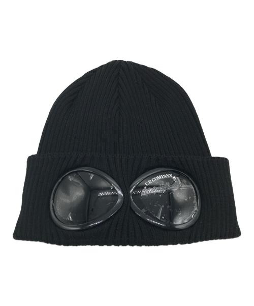 C.P COMPANY（シーピーカンパニー）C.P COMPANY (シーピーカンパニー) COTTON GOGGLE BEANIE ブラックの古着・服飾アイテム
