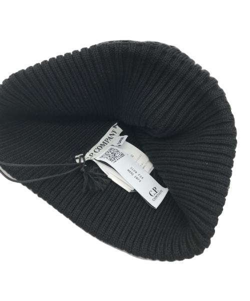 C.P COMPANY（シーピーカンパニー）C.P COMPANY (シーピーカンパニー) COTTON GOGGLE BEANIE ブラックの古着・服飾アイテム