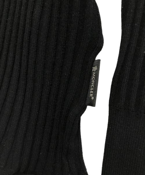 MONCLER（モンクレール）MONCLER (モンクレール) MAGLIONE TRICOT CICLISTA ブラック サイズ:Mの古着・服飾アイテム