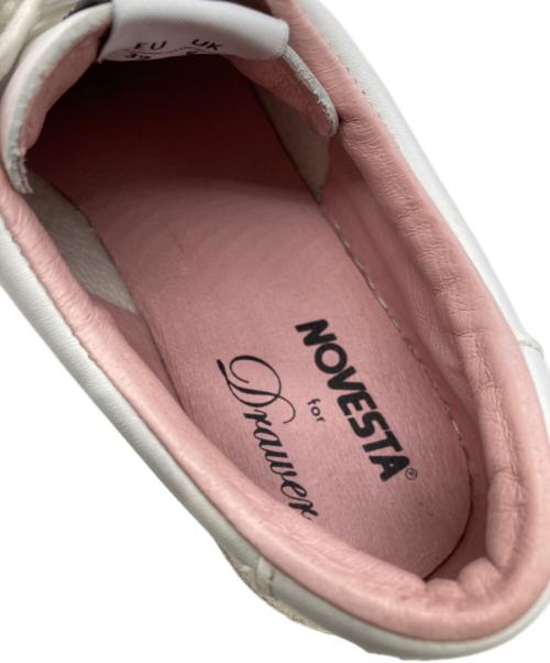 NOVESTA（ノベスタ）NOVESTA (ノベスタ) DRAWER (ドゥロワー) 別注ITOH スニーカー ホワイト サイズ:39の古着・服飾アイテム