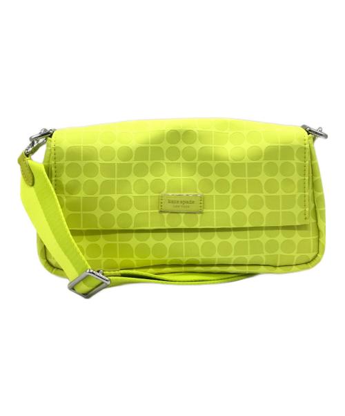 Kate Spade（ケイトスペード）Kate Spade (ケイトスペード) ノエル ジャカード コンバーチブル クロスボディ イエローの古着・服飾アイテム