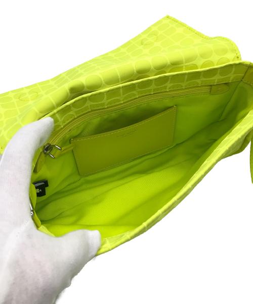 Kate Spade（ケイトスペード）Kate Spade (ケイトスペード) ノエル ジャカード コンバーチブル クロスボディ イエローの古着・服飾アイテム