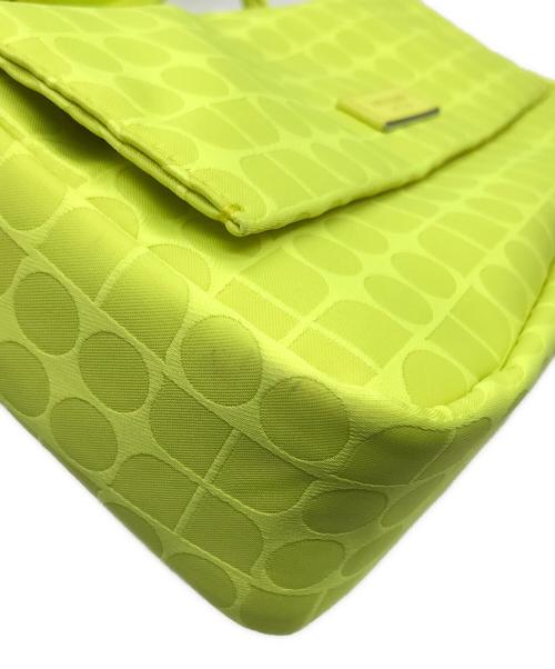 Kate Spade（ケイトスペード）Kate Spade (ケイトスペード) ノエル ジャカード コンバーチブル クロスボディ イエローの古着・服飾アイテム