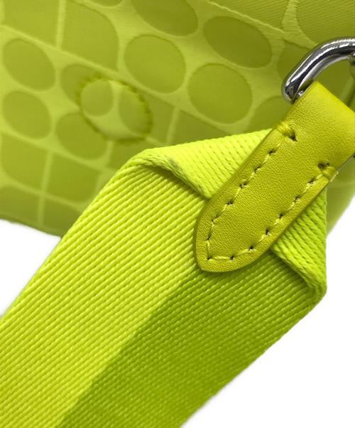 Kate Spade（ケイトスペード）Kate Spade (ケイトスペード) ノエル ジャカード コンバーチブル クロスボディ イエローの古着・服飾アイテム