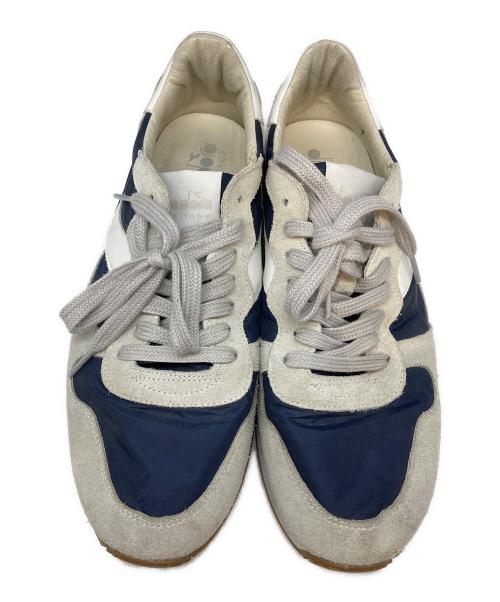 DIADORA HERITAGE（ディアドラ ヘリテージ）DIADORA HERITAGE (ディアドラ ヘリテージ) CAMARO H SW CORE ネイビー×ベージュ サイズ:SIZE 29cmの古着・服飾アイテム