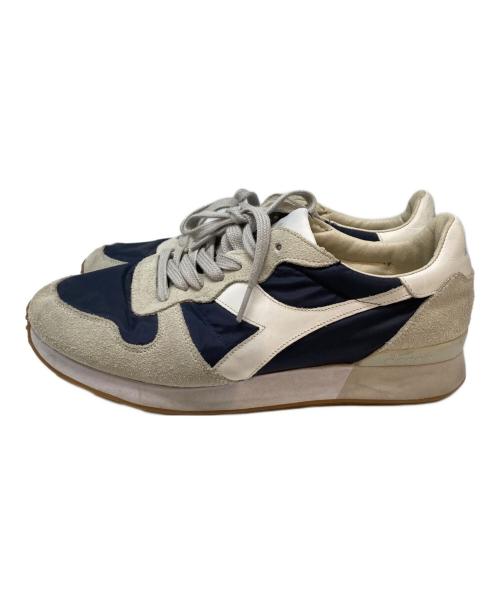 DIADORA HERITAGE（ディアドラ ヘリテージ）DIADORA HERITAGE (ディアドラ ヘリテージ) CAMARO H SW CORE ネイビー×ベージュ サイズ:SIZE 29cmの古着・服飾アイテム