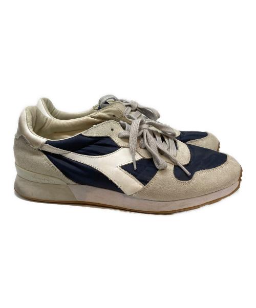 DIADORA HERITAGE（ディアドラ ヘリテージ）DIADORA HERITAGE (ディアドラ ヘリテージ) CAMARO H SW CORE ネイビー×ベージュ サイズ:SIZE 29cmの古着・服飾アイテム
