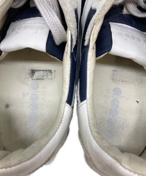 DIADORA HERITAGE（ディアドラ ヘリテージ）DIADORA HERITAGE (ディアドラ ヘリテージ) CAMARO H SW CORE ネイビー×ベージュ サイズ:SIZE 29cmの古着・服飾アイテム