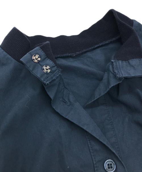 Ameri VINTAGE（アメリヴィンテージ）Ameri VINTAGE (アメリヴィンテージ) 22AW UND 2WAY RIB DOCKING PUFF TUNIC ネイビー サイズ:Fの古着・服飾アイテム