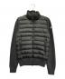 MONCLER（モンクレール）の古着「MAGLIONE TRICOT CARDIGAN」｜ブラック×グレー