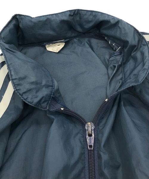 adidas Originals（アディダスオリジナル）adidas Originals (アディダスオリジナル) ヴィンテージ万国旗タグ3ラインナイロンジャケット ネイビー サイズ:XXSの古着・服飾アイテム