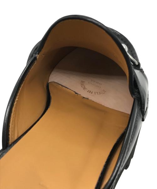 GUCCI（グッチ）GUCCI (グッチ) ホースビットミュール ブラック サイズ:39の古着・服飾アイテム