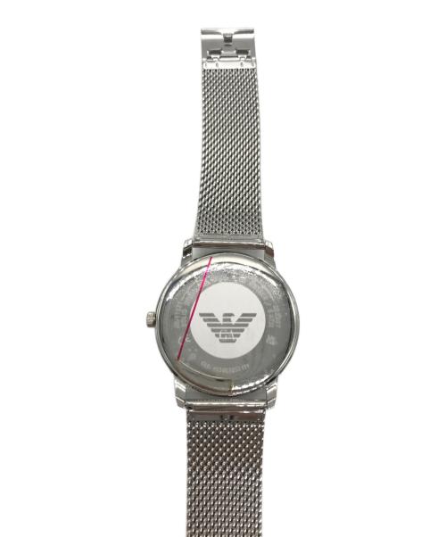 EMPORIO ARMANI（エンポリオアルマーニ）EMPORIO ARMANI (エンポリオアルマーニ) 腕時計 ブルーの古着・服飾アイテム