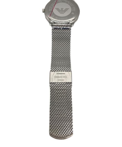 EMPORIO ARMANI（エンポリオアルマーニ）EMPORIO ARMANI (エンポリオアルマーニ) 腕時計 ブルーの古着・服飾アイテム