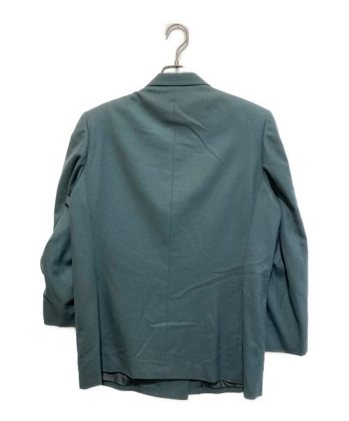 Burberry's（バーバリー）Burberry's (バーバリーズ) 90’ｓ金釦テーラードジャケット グリーン サイズ:15BRの古着・服飾アイテム