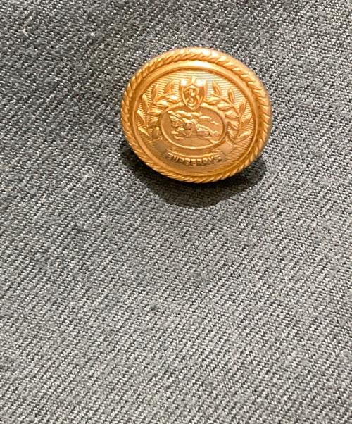 Burberry's（バーバリー）Burberry's (バーバリーズ) 90’ｓ金釦テーラードジャケット グリーン サイズ:15BRの古着・服飾アイテム