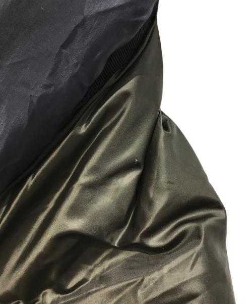 MONCLER（モンクレール）MONCLER (モンクレール) sacai (サカイ) SARI GIUBBOTTO ブラック×ベージュの古着・服飾アイテム