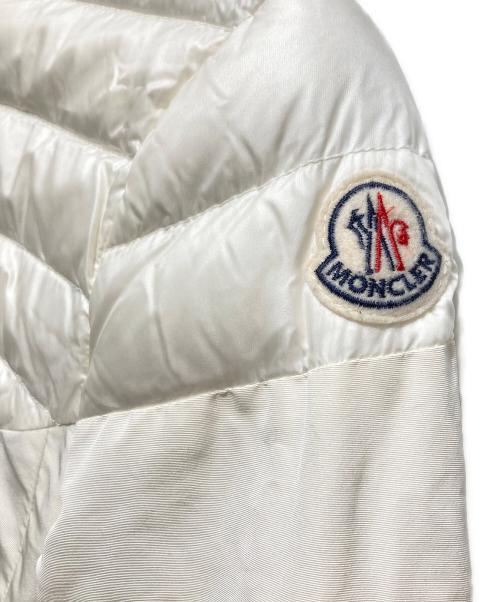 MONCLER（モンクレール）MONCLER (モンクレール) DUVAL GIUBBOTTO ホワイト サイズ:00の古着・服飾アイテム